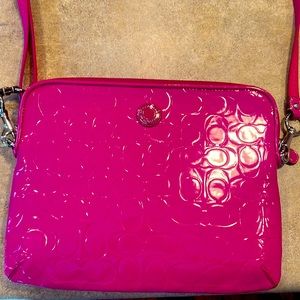 Coach iPad carrying case